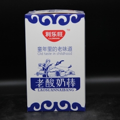 利乐旺老酸奶棒童年里的老味道酸奶味600克流质糖果